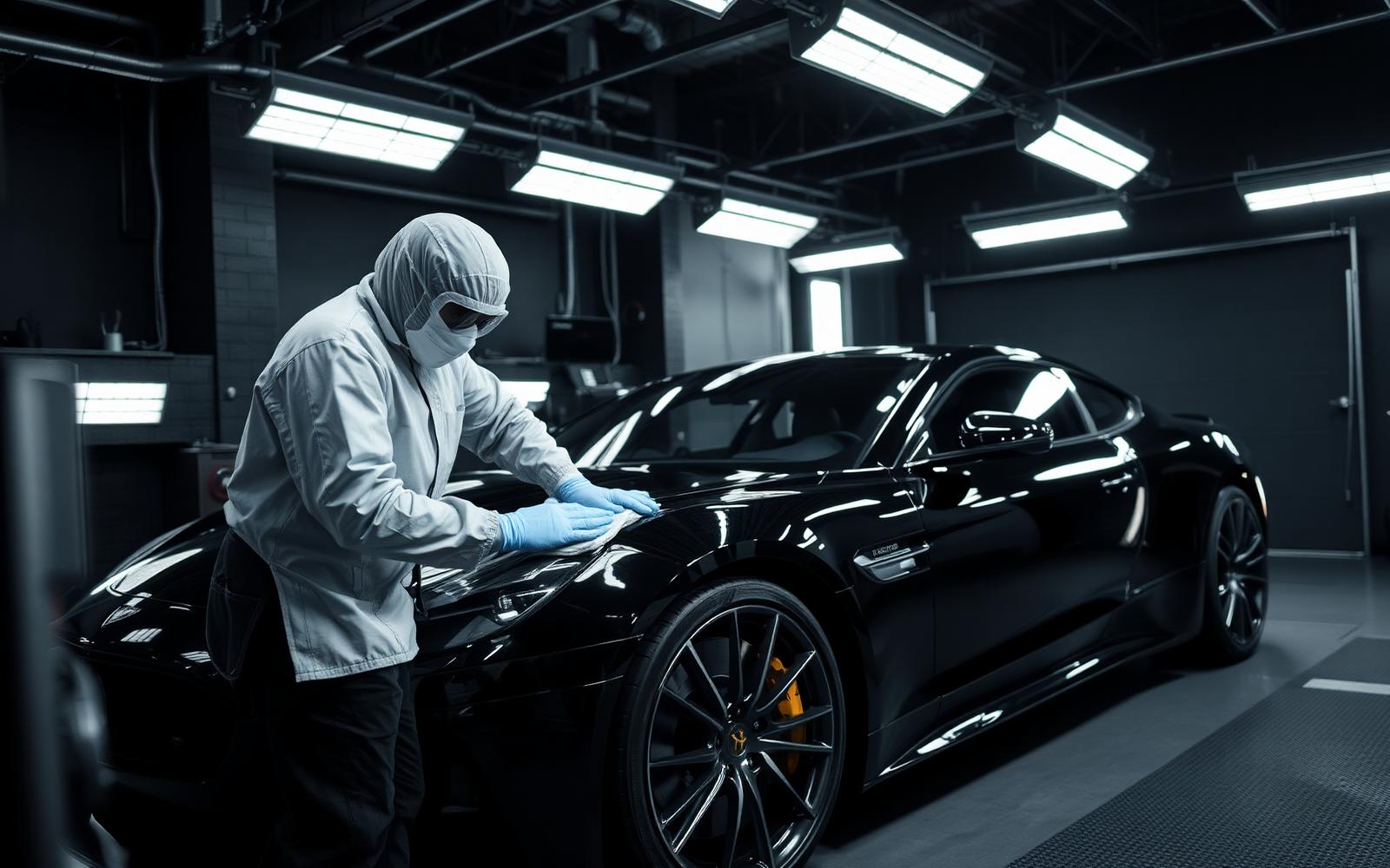 Tefo automaalamon työtila